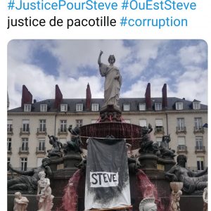 Nantes "Steve' fountain via @isidornazereth on Twitter